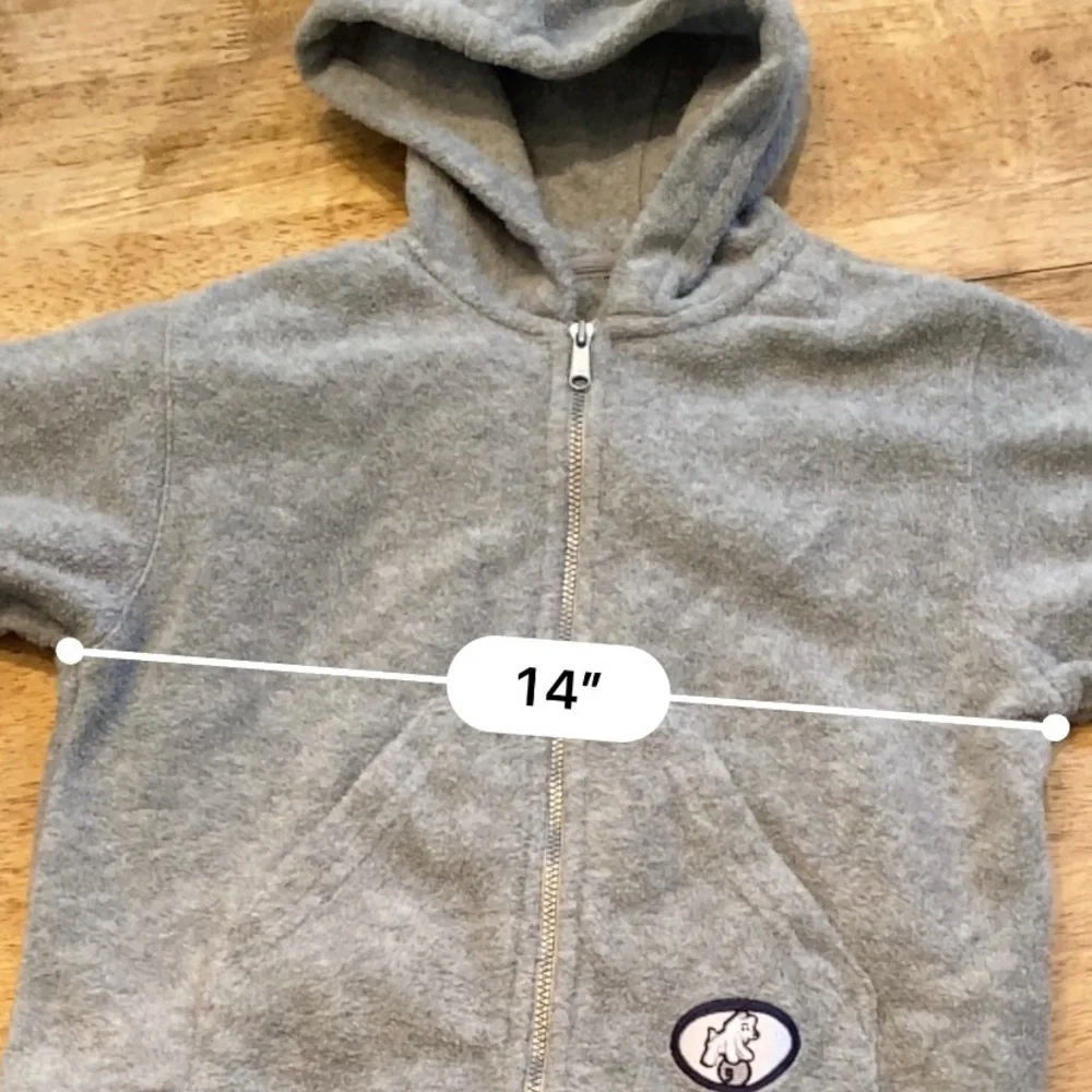 Vintage Gymboree 3 T (2 to 3‎ years) Gray Full Zip Hoodie